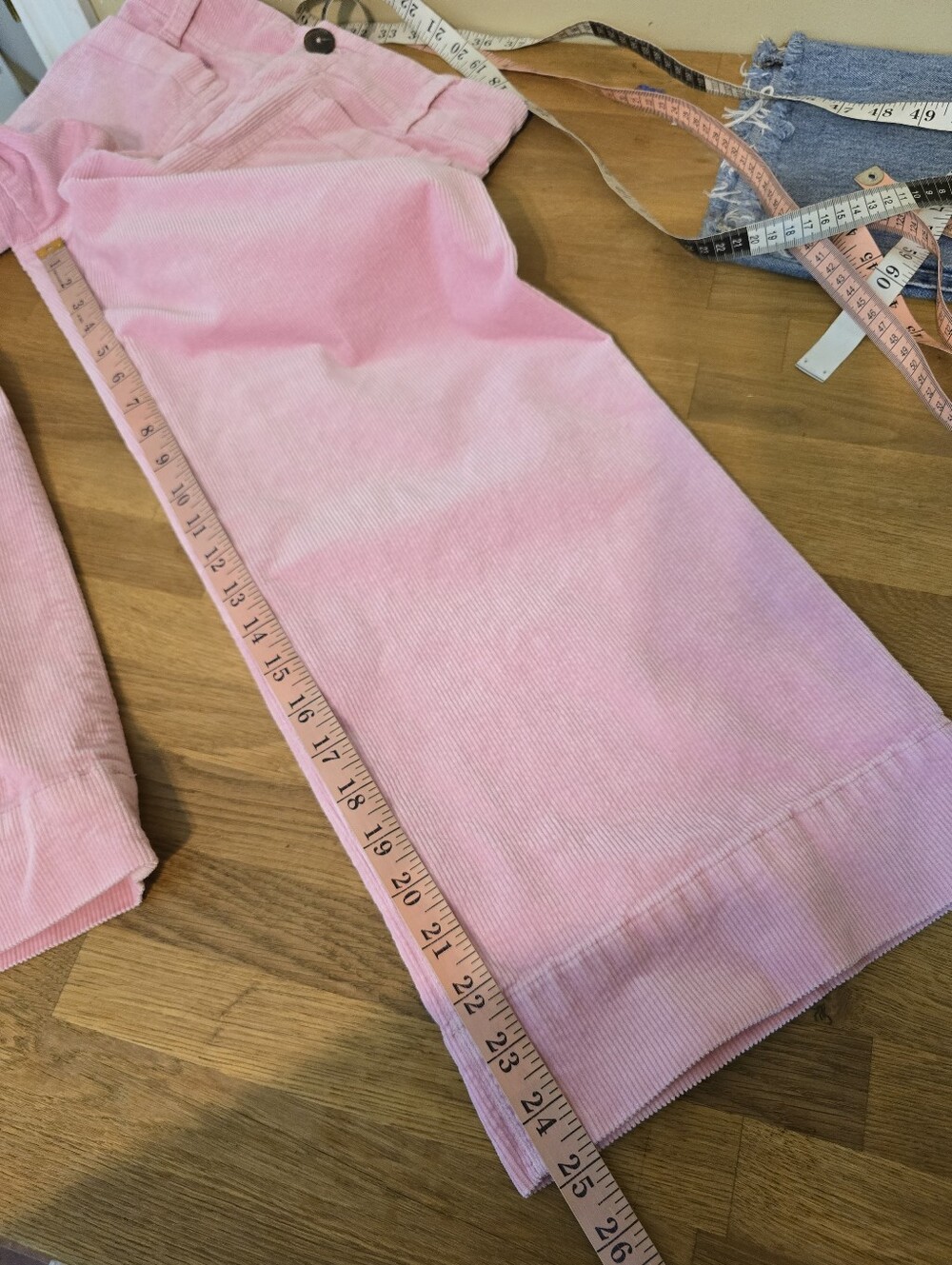Maeve Colette Corduroy Crop Wide-Leg Pants 28 - Picture 11 of 12